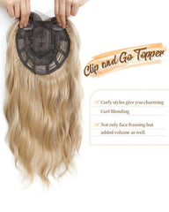 PANEWAY topper con encaje natural y base de seda.