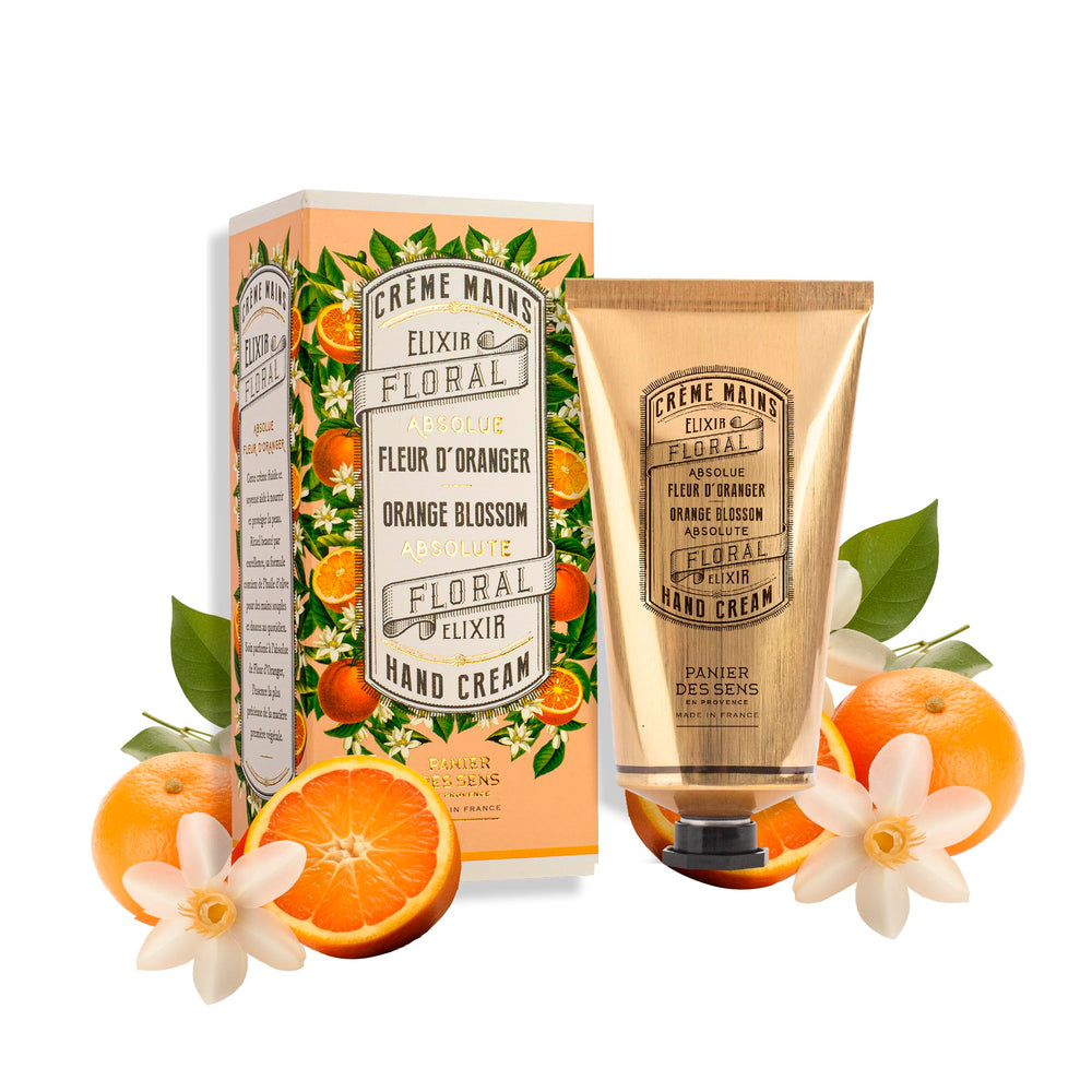 Panier des Sens crema de manos azahar con aceite de oliva en bote, hidratación diaria
