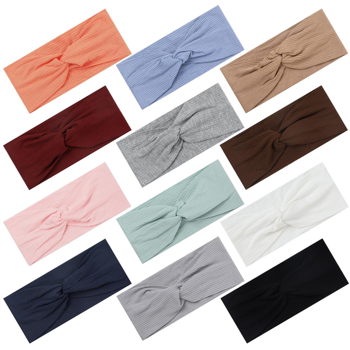Bandas elásticas Panleding para el cabello, 12 piezas, ideal para mantener peinado durante ejercicios.