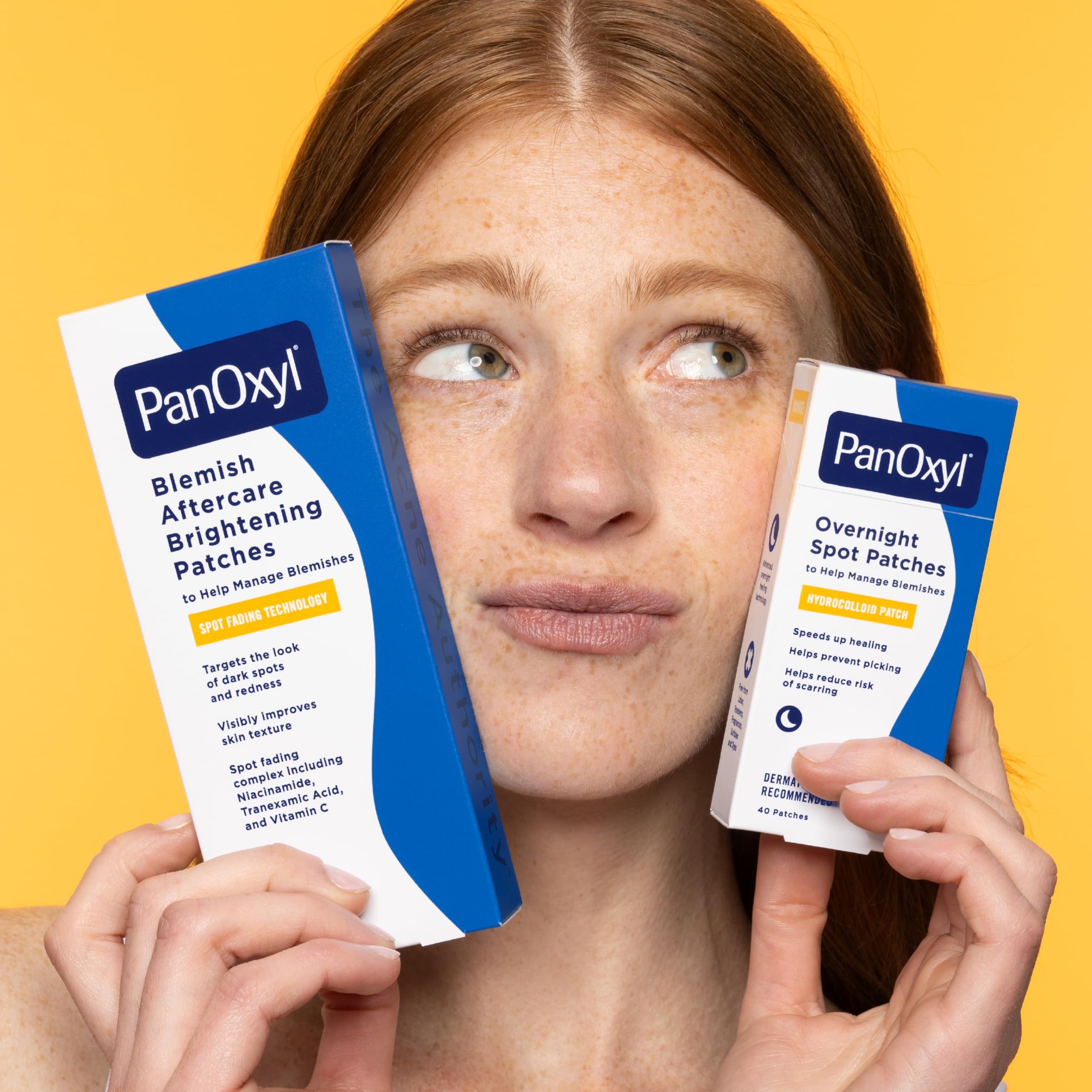 Parche hidrocoloide PanOxyl PM para piel con imperfecciones suave