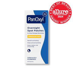 Textura hidrocoloide de PanOxyl PM, absorbe fluidos y protege la zona