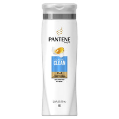 Pantene 2 en 1 Classic Clean, botella, brillo suave para cabello normal