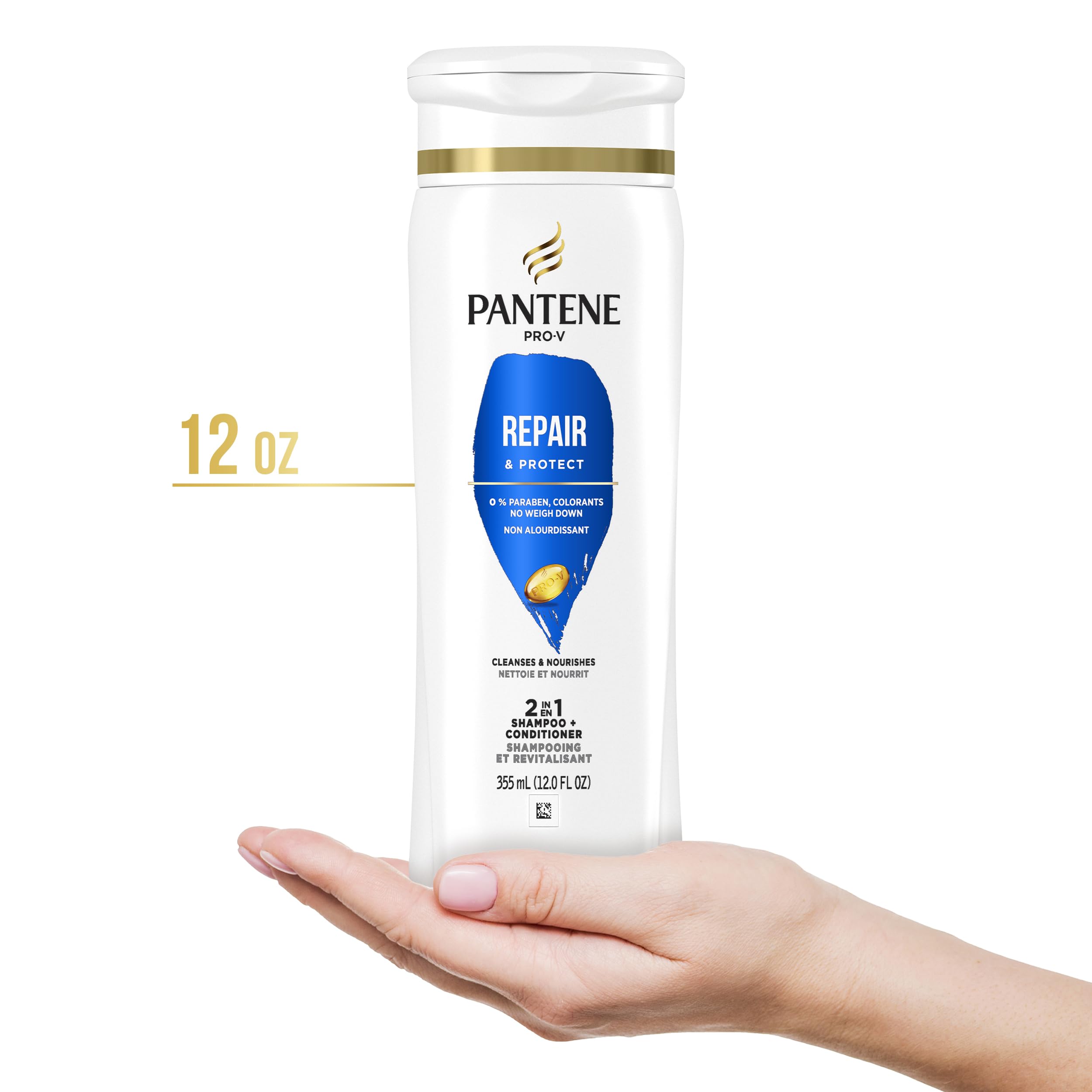 Pantene 2 en 1 rutina diaria para cabello más sano.