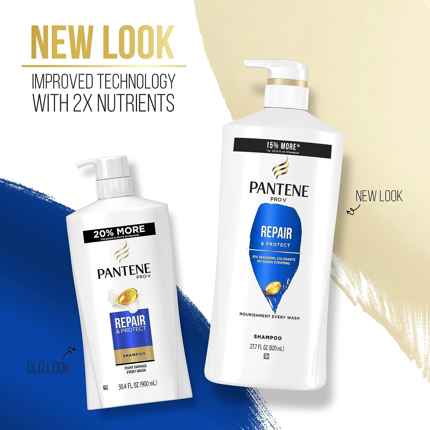 Pantene Aplicación de la rutina diaria, facilita el cuidado continuo del cabello.