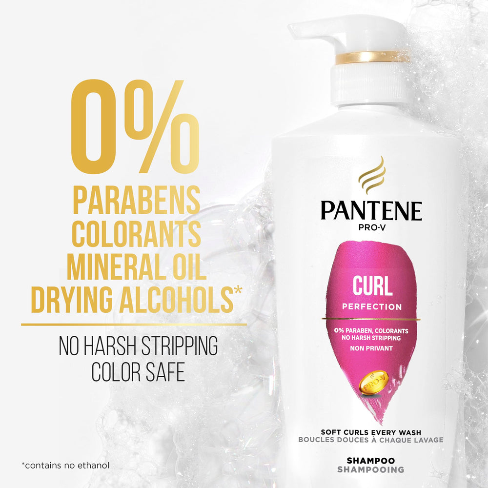 Pantene PRO-V Curl Perfection Champú: tacto suave y peinado más fácil