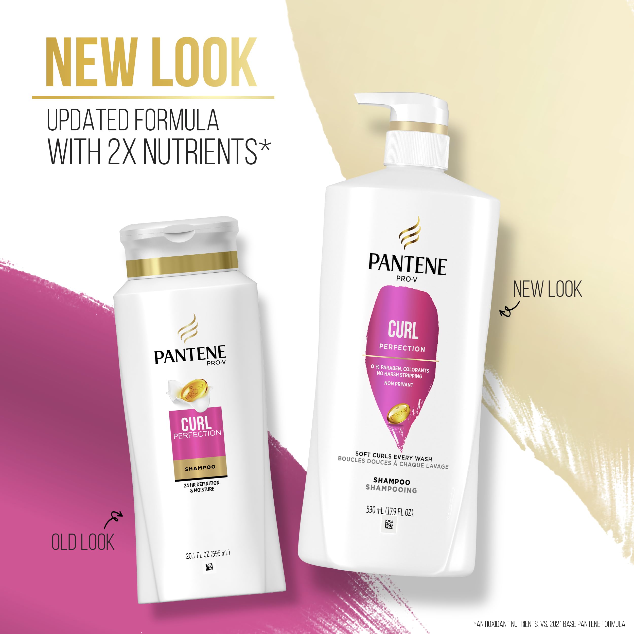 Pantene PRO-V Curl Perfection Champú: rizos definidos tras el lavado