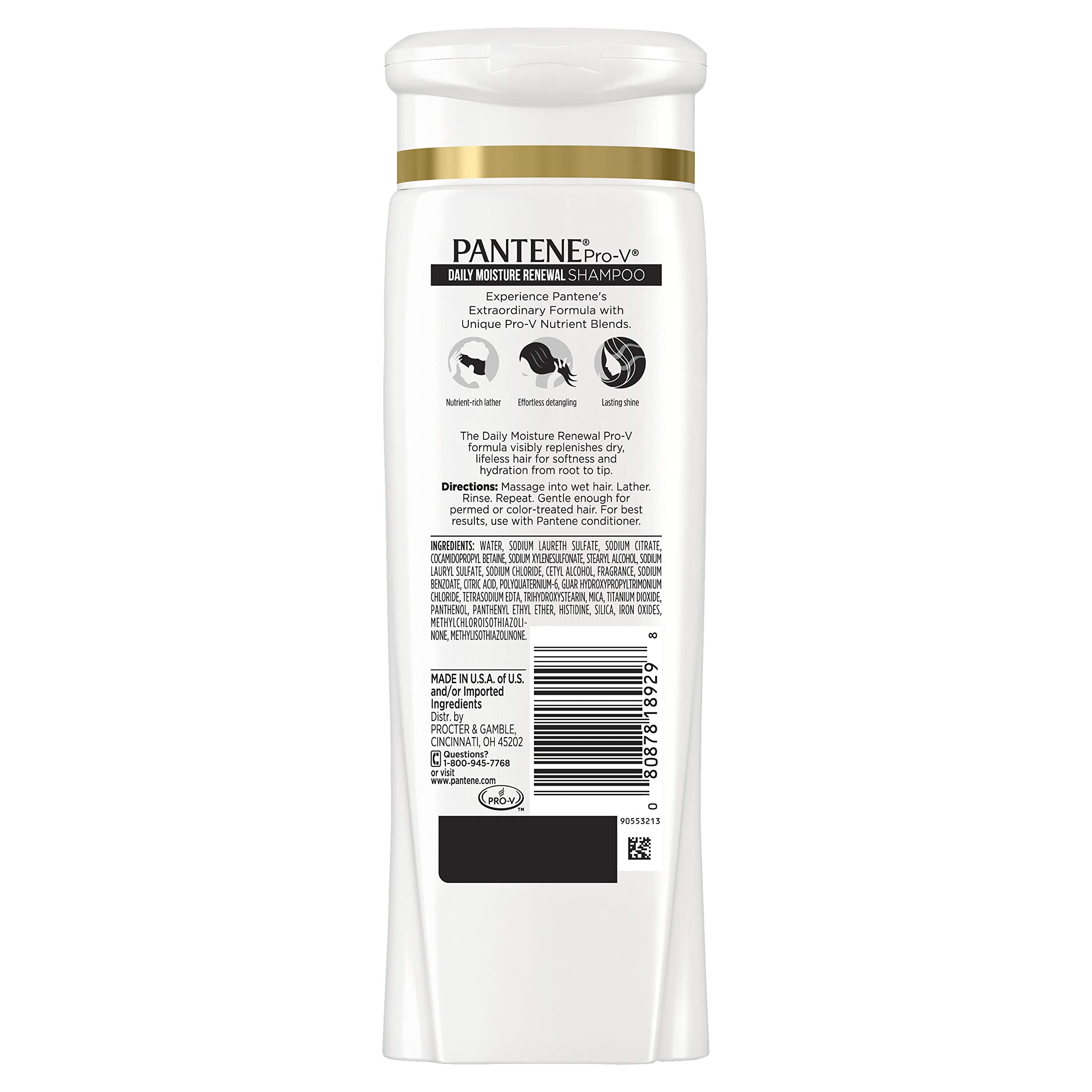 Pantene ensemble Douceur Quotidienne: shampoing et apres-shampoing.