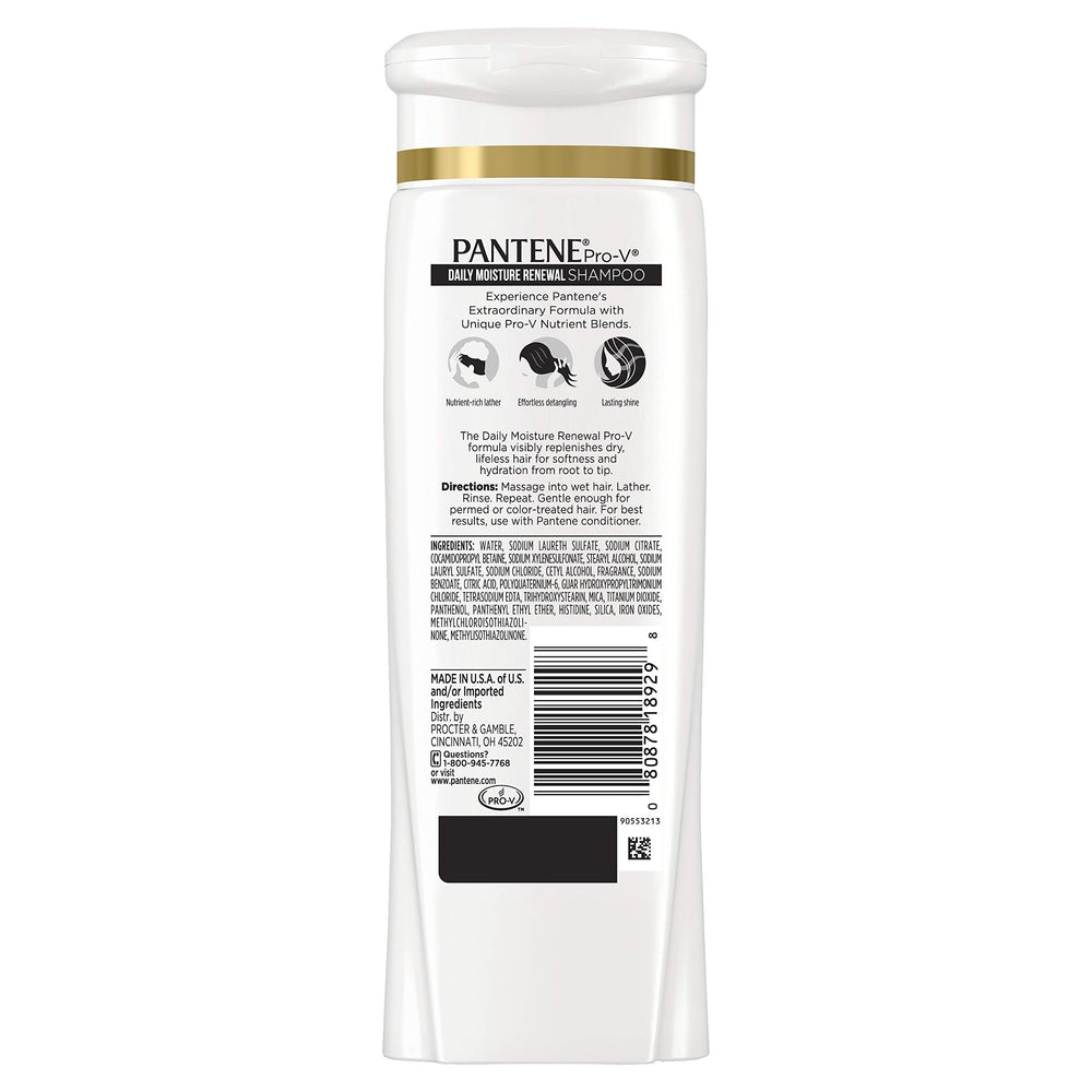 Pantene ensemble Douceur Quotidienne: shampoing et apres-shampoing.