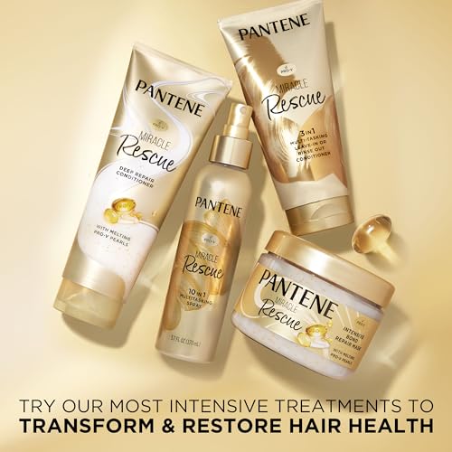 Pantene Milagro Rescate: uso diario para cabello visiblemente más sano.