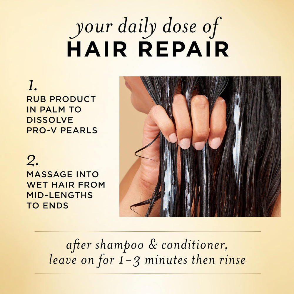 Pantene Milagro Rescate: cabello dañado suavizado y brillo tras uso.