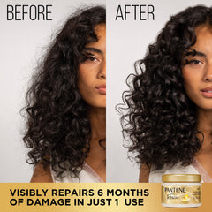 Pantene Miracle Rescue aplicación sobre cabello mojado tras el lavado