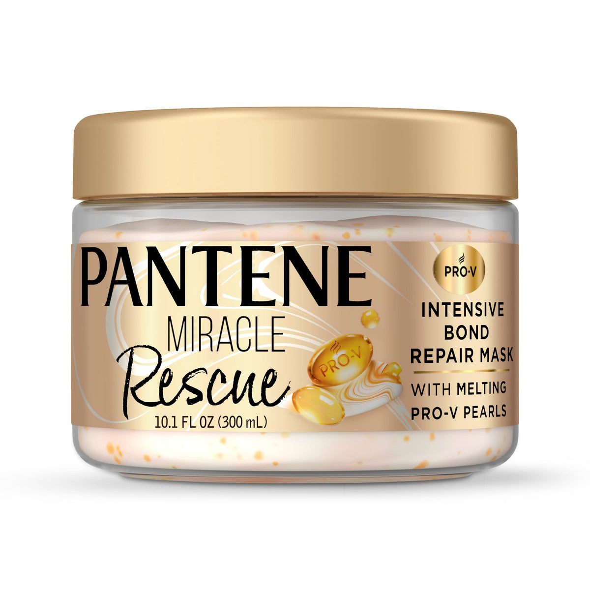 Pantene Miracle Rescue mascarilla con foco en los vínculos derretidos para reparación de daños