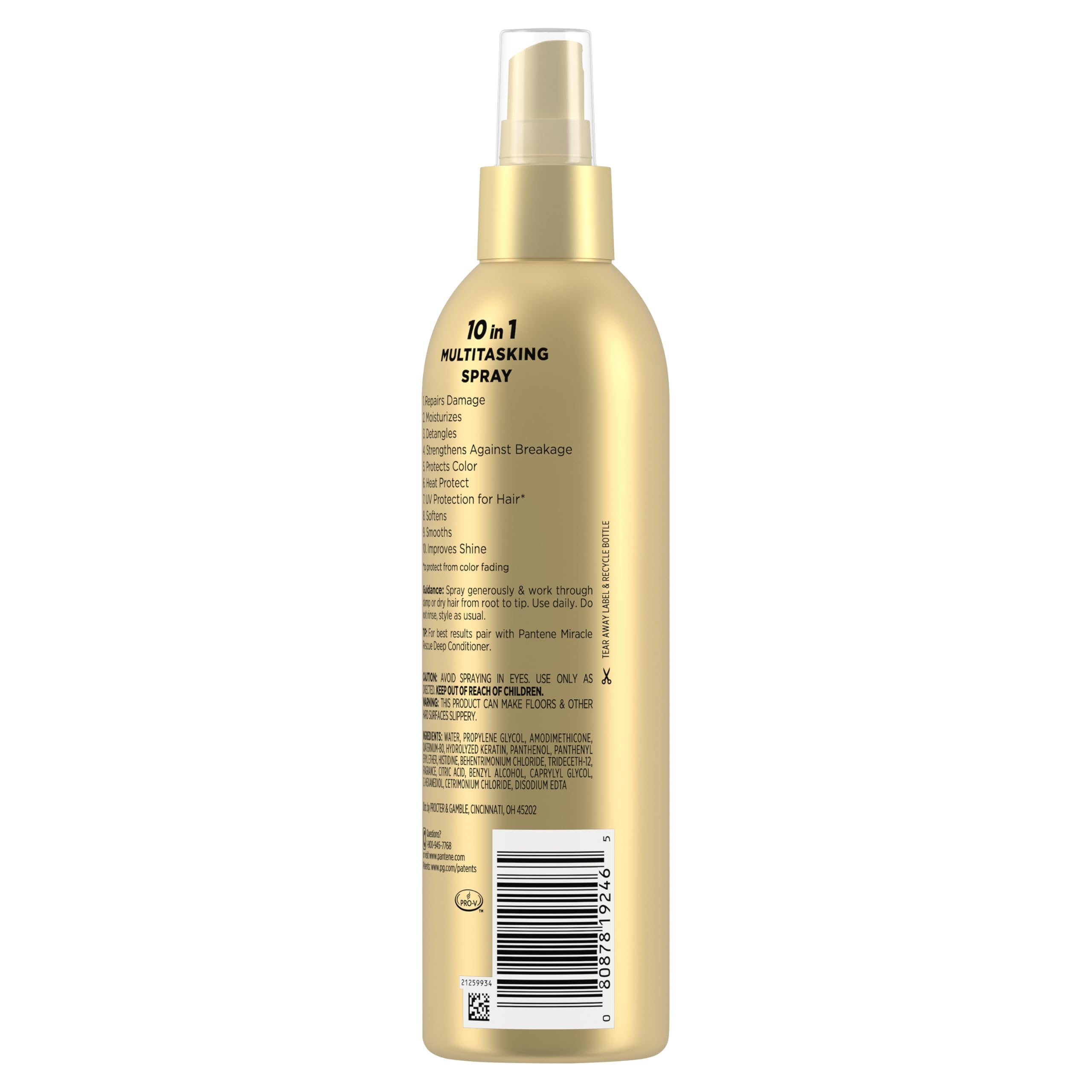 Pantene Miracle Rescue: uso sin enjuague para cuidado diario