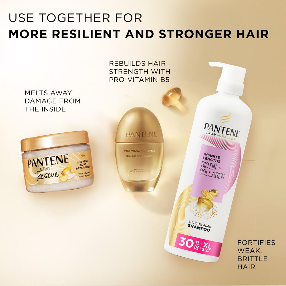 Pantene Miracle Rescue tiempo de espera de 5 a 7 minutos para resultados