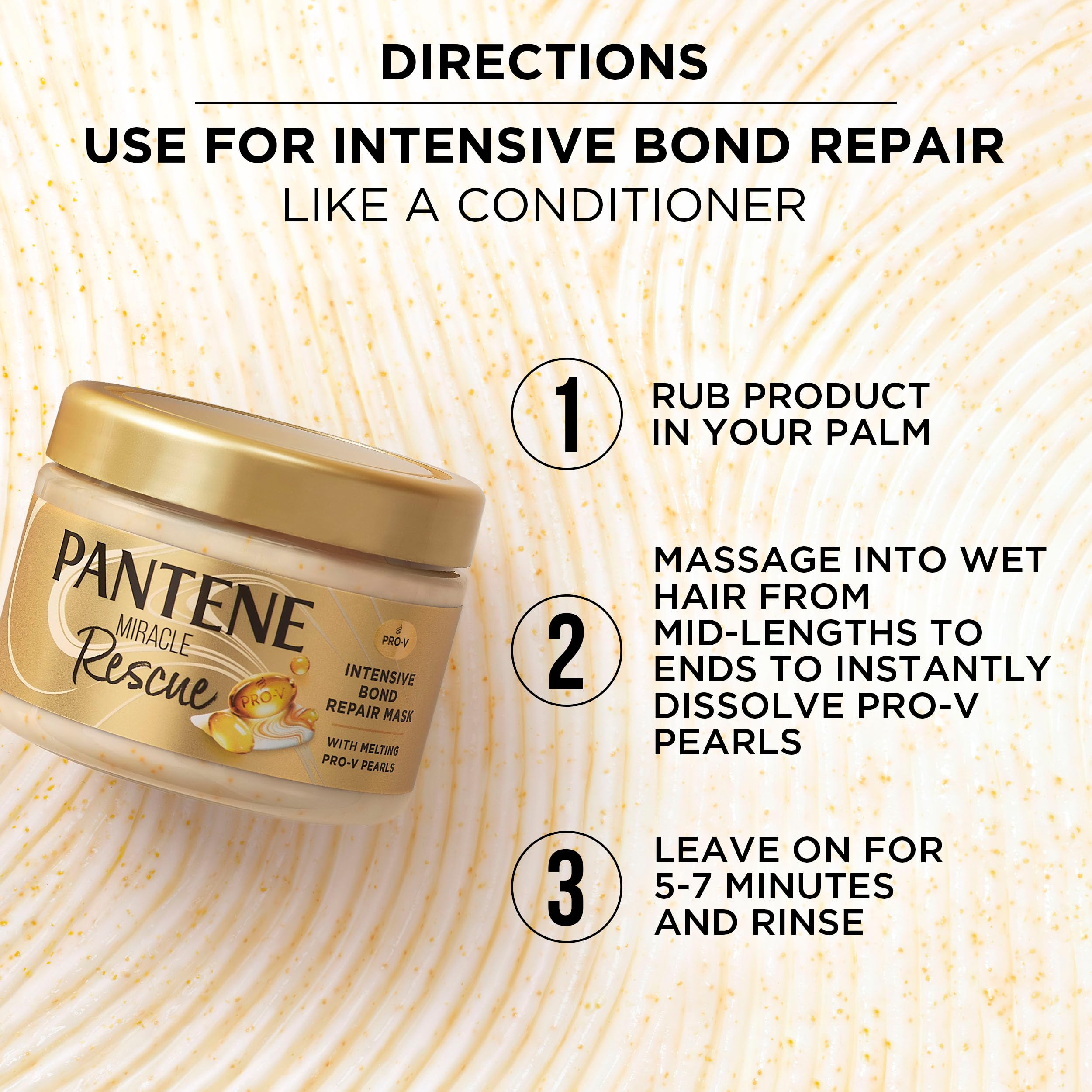Pantene Miracle Rescue uso diario para fortalecer vínculos capilares