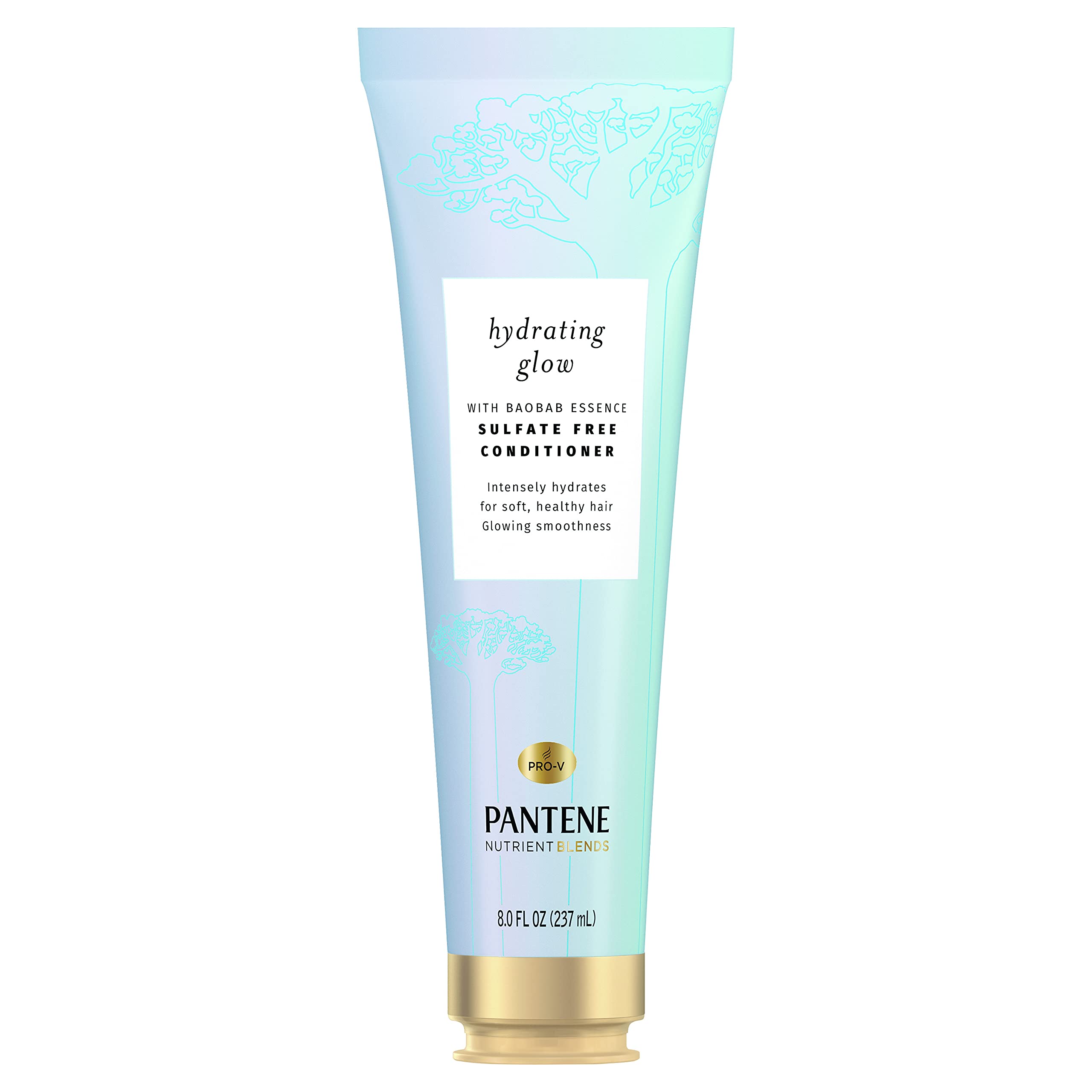 Pantene Nutrient Blends Acondicionador hidrata cabello con baobab para brillo suave