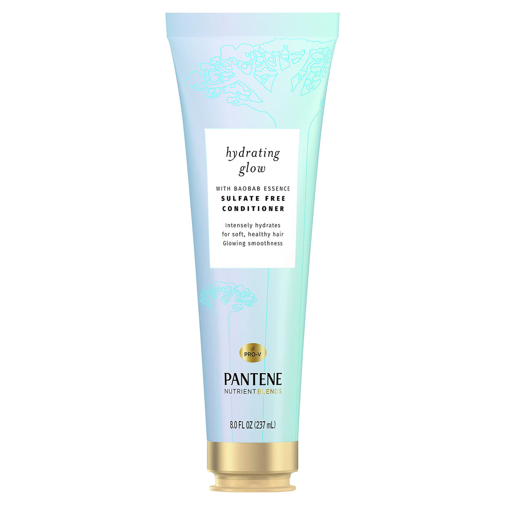 Pantene Nutrient Blends Acondicionador hidrata cabello con baobab para brillo suave