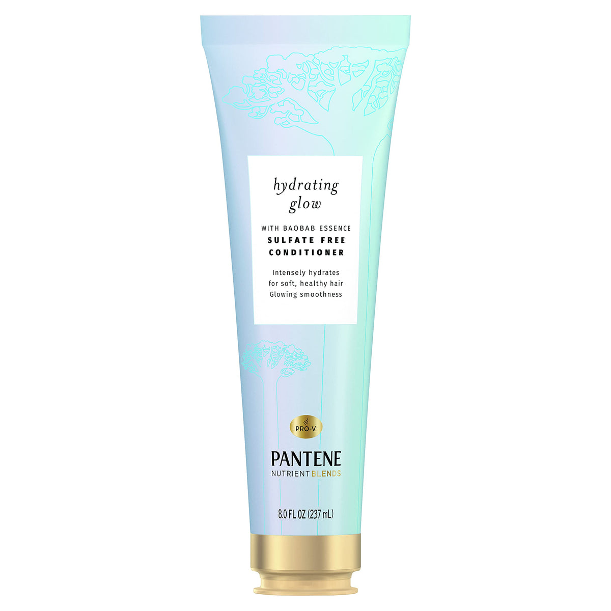Pantene Nutrient Blends Acondicionador hidrata cabello con baobab para brillo suave