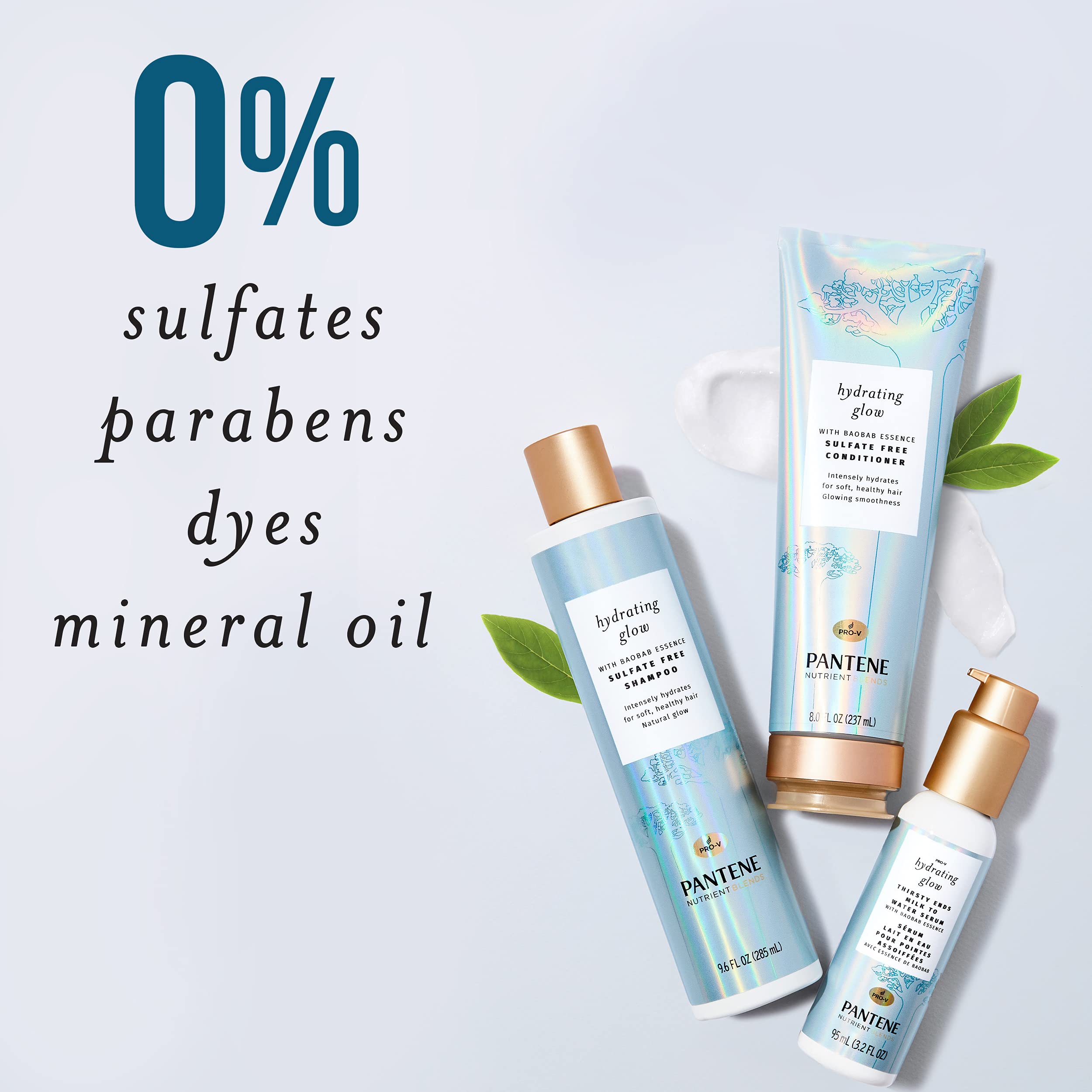 Pantene Nutrient Blends con pro-vitamina B5 y antioxidantes para cabello saludable