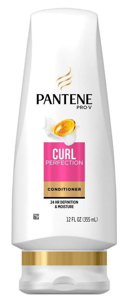 Acondicionador Pantene Pro-V rizos definidos, envase compacto para uso diario.