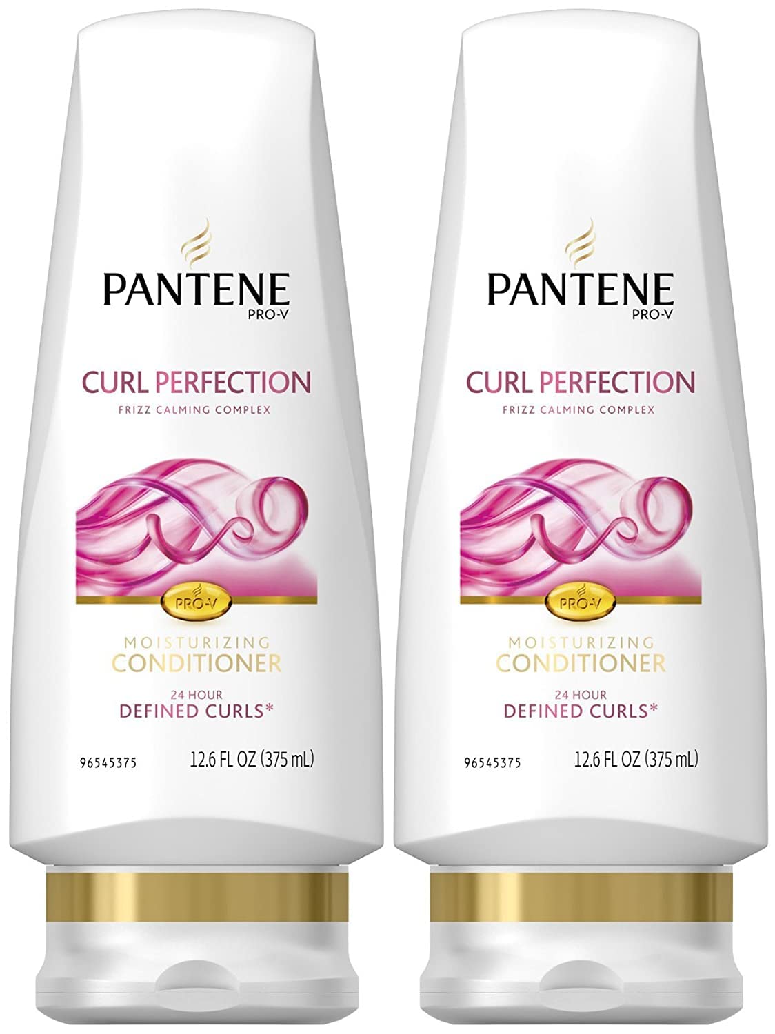 Pantene Pro-V acondicionador para cabello rizado, botella visible, hidratación y definición.