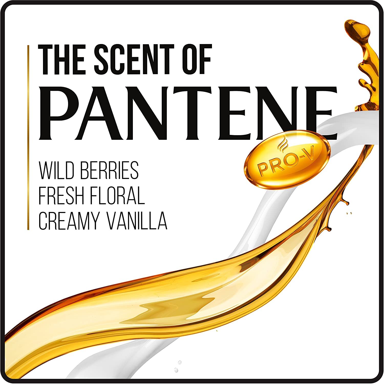 Acondicionador Pantene Pro-V con complejo calma-frizz, envase visible.