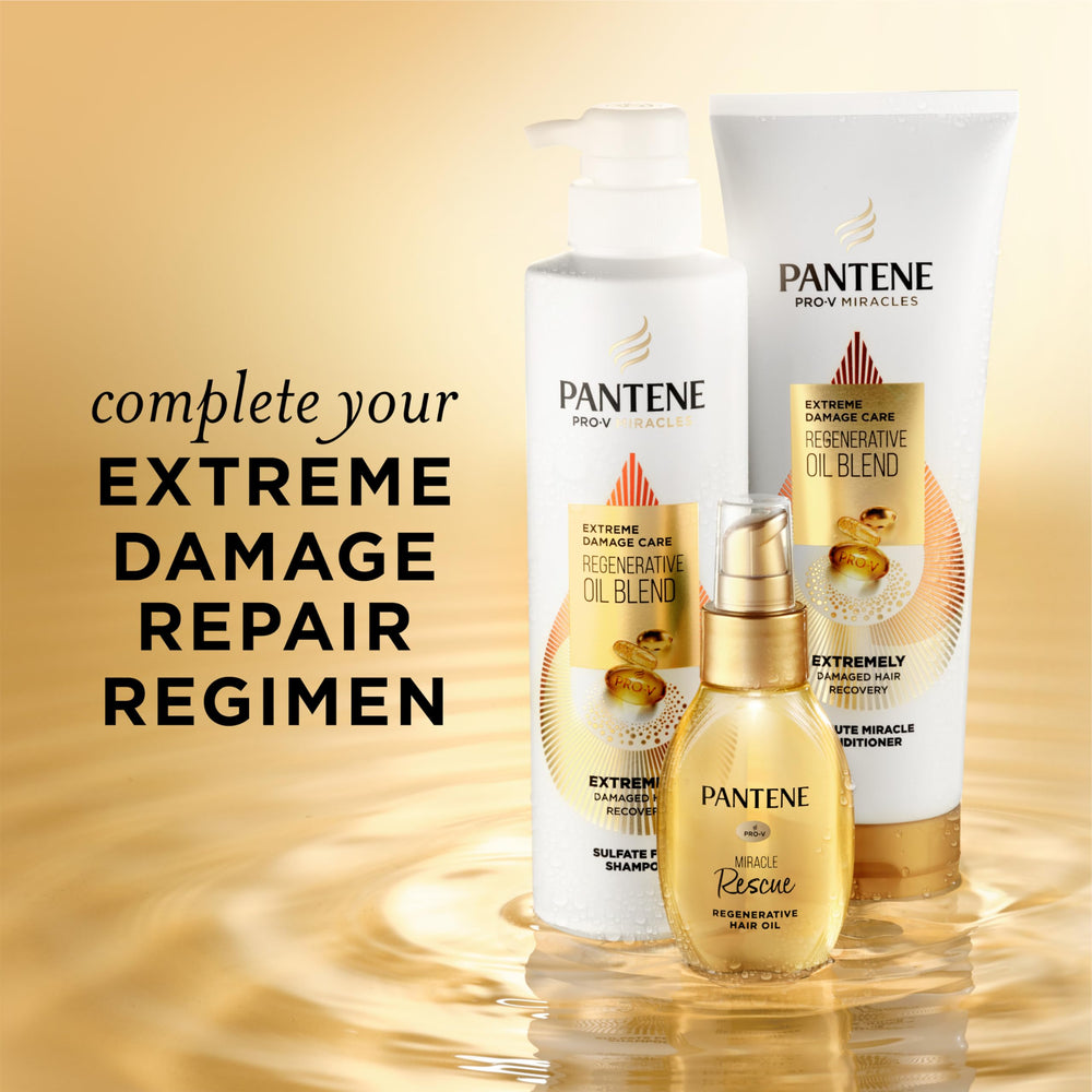 Pantene Pro-V Miracles daily use routine for stronger, healthier hair.
