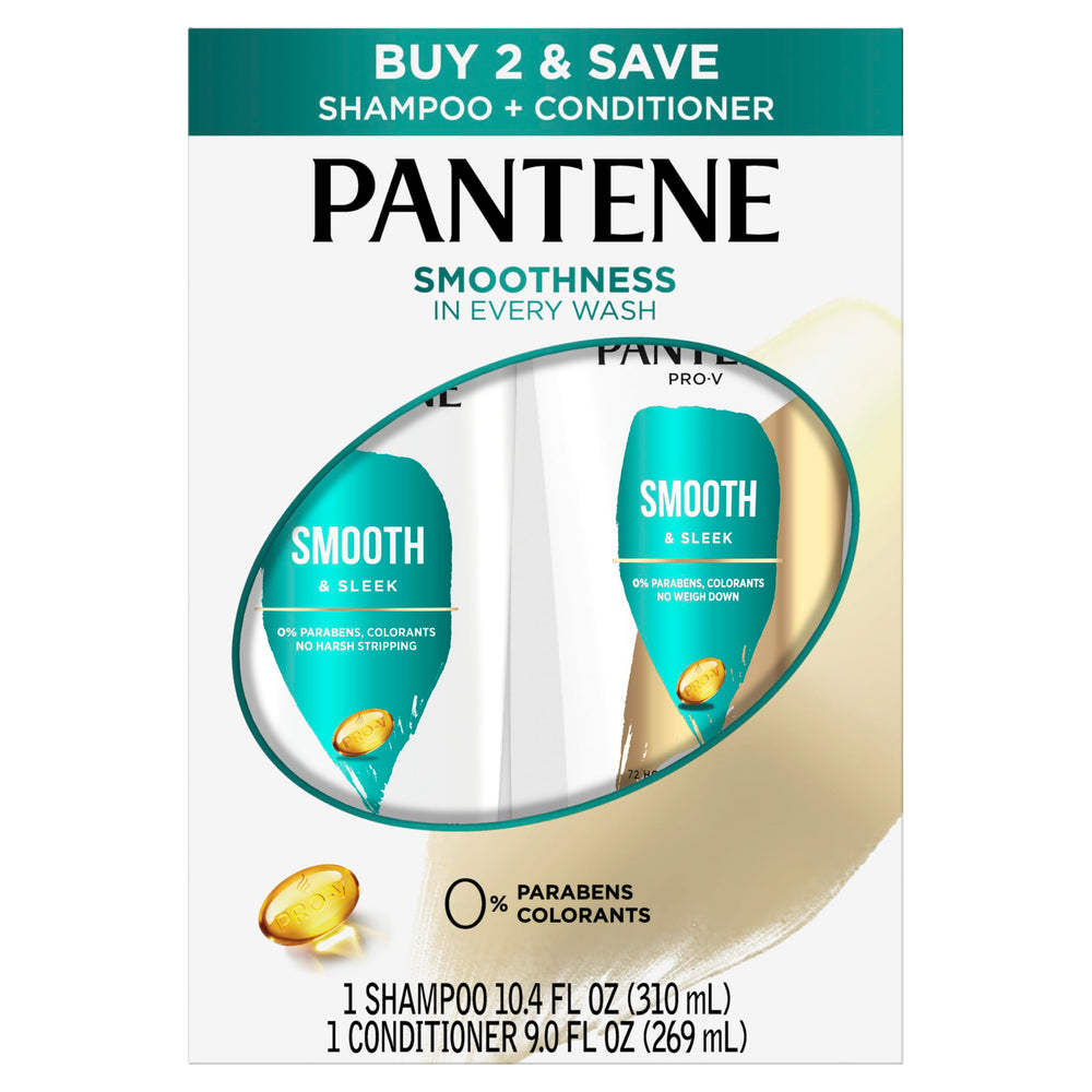 Pantene Pro-V Smooth textura sedosa para un peinado suave.