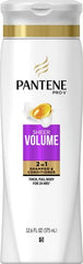 Pantene Pro-V Sheer Volume 2 en 1, aplicación suave para desenredar y aportar volumen.