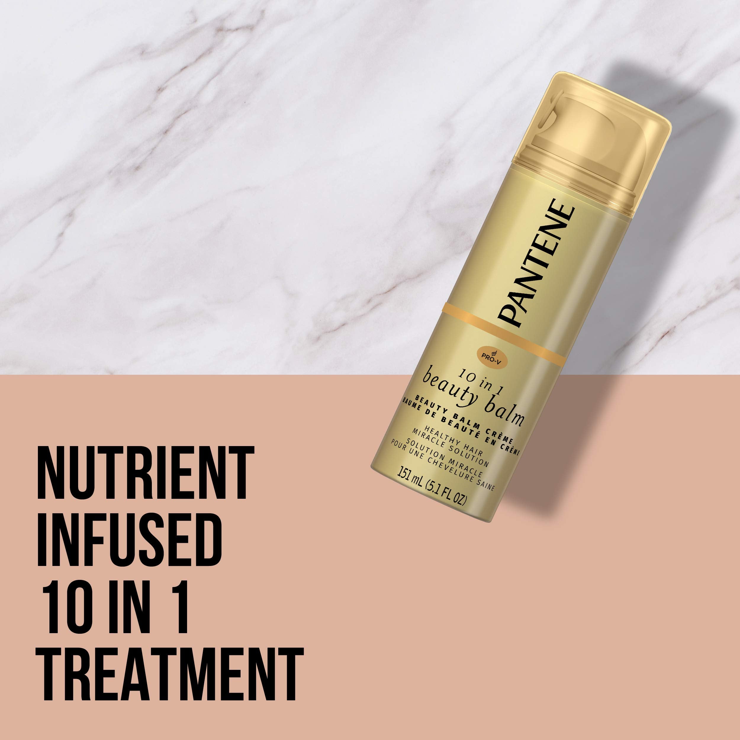 Pantene Pro-V Ultimate 10 Bálsamo, textura ligera que aporta suavidad.