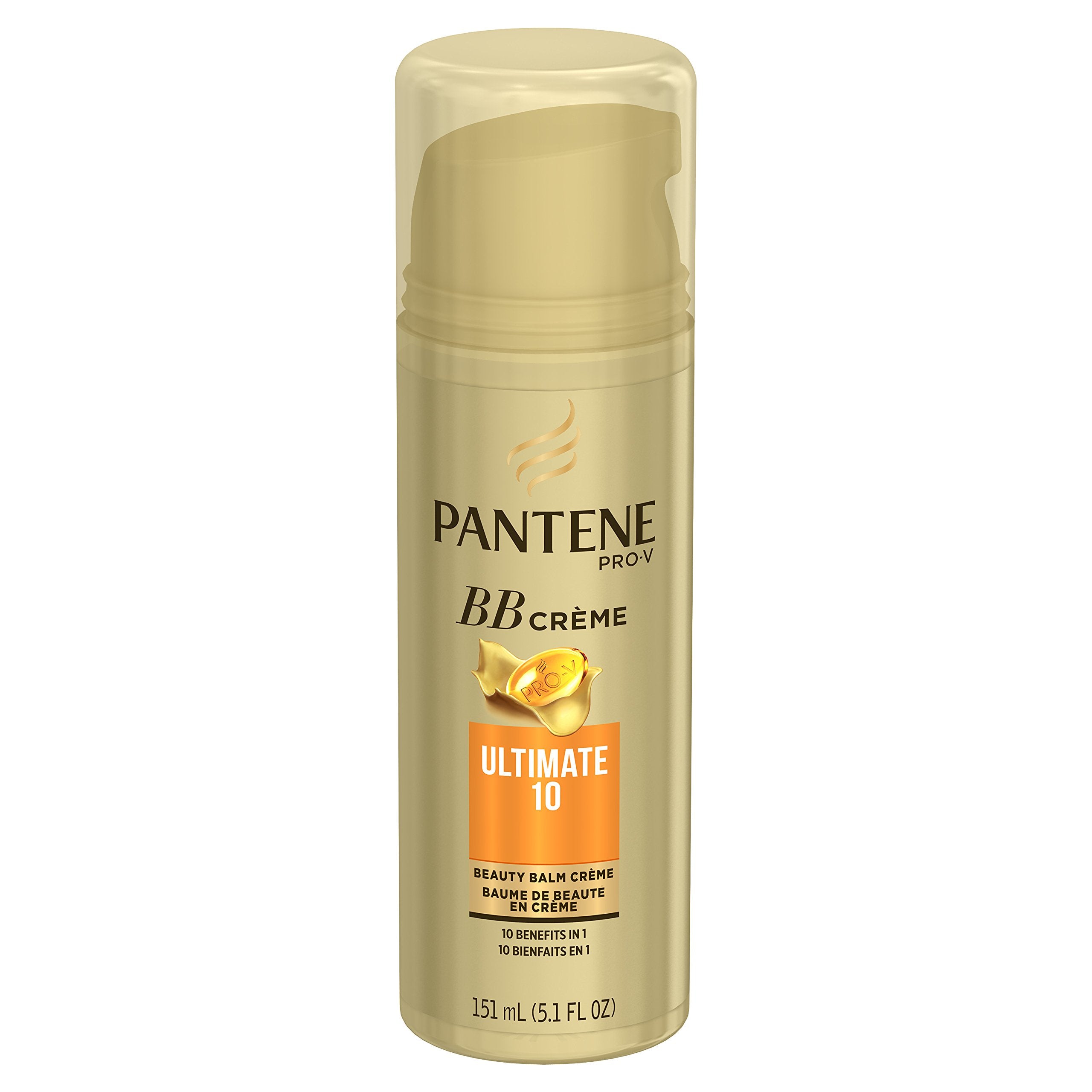 Pantene Pro-V Ultimate 10 Bálsamo aplicación de pulsos en cabello húmedo para acabado suave.