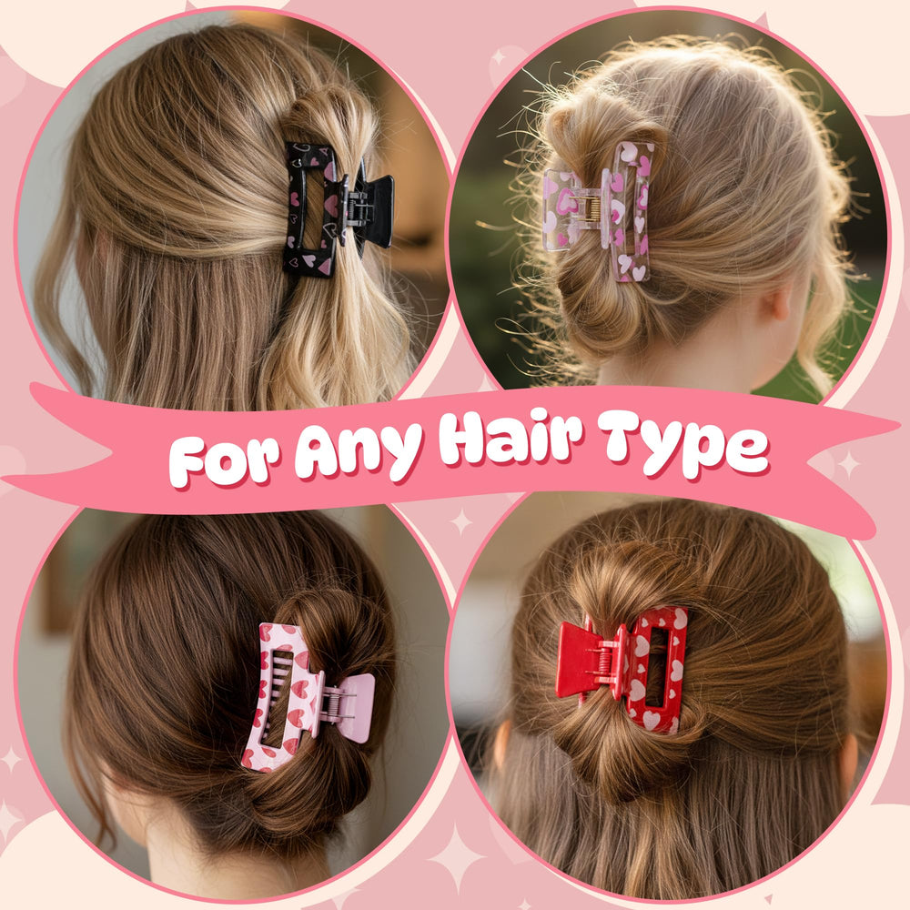 PANTIDE clip cabello con corazón candy amarillo, ideal para fiestas y regalos