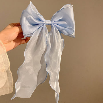 papasgix lazo azul de seda perfecto como regalo.