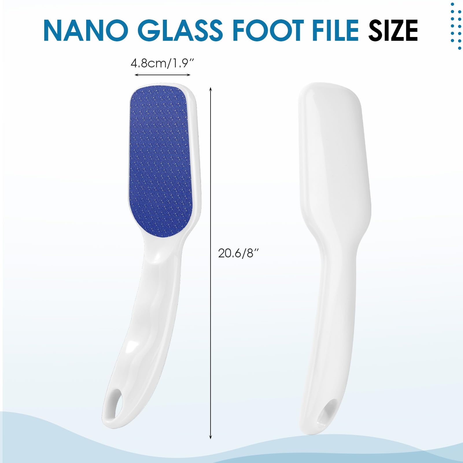 Papkolwe Nano-Glass, limpieza rápida y fácil para uso repetido.