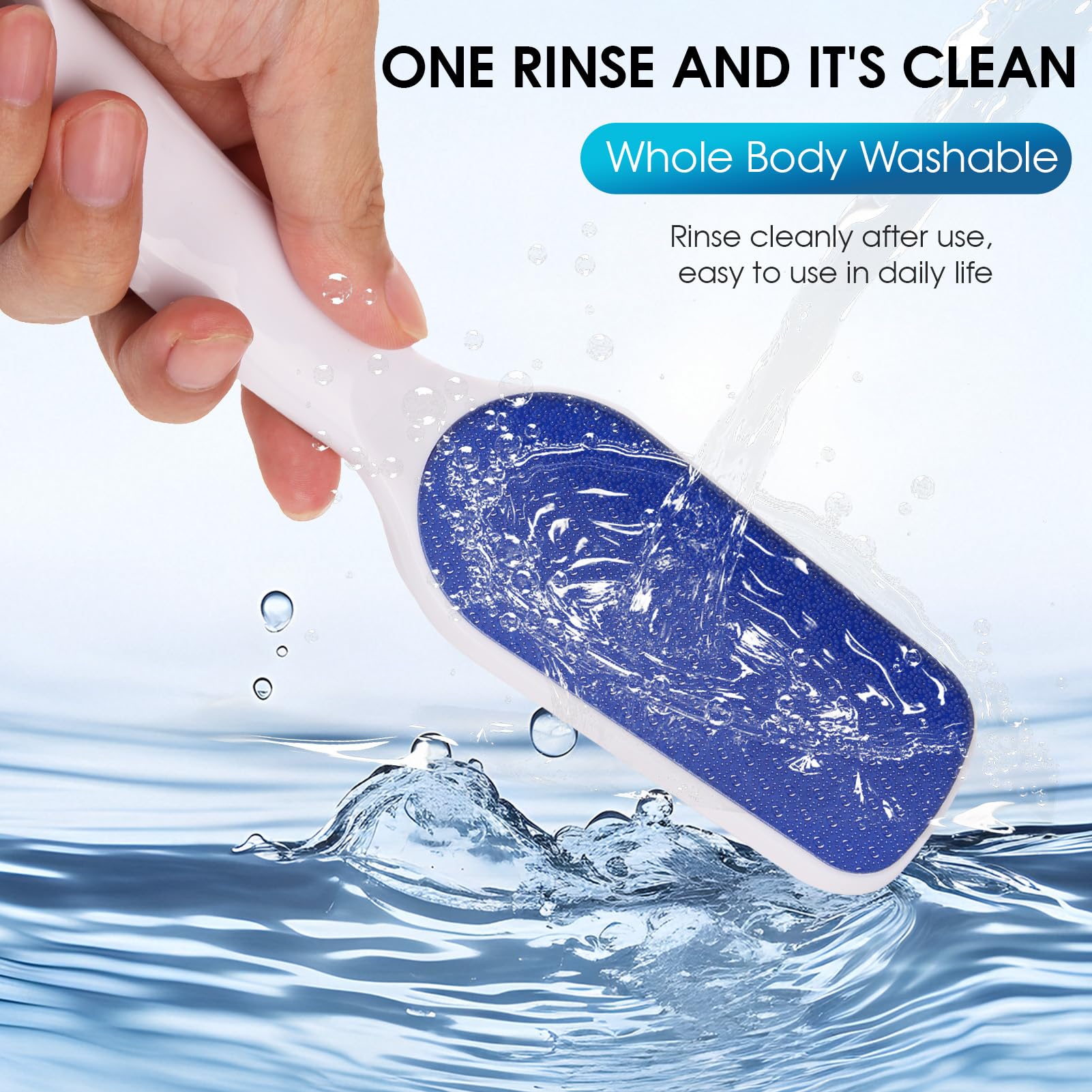 Papkolwe Nano-Glass, uso en ducha para una piel suave al instante.