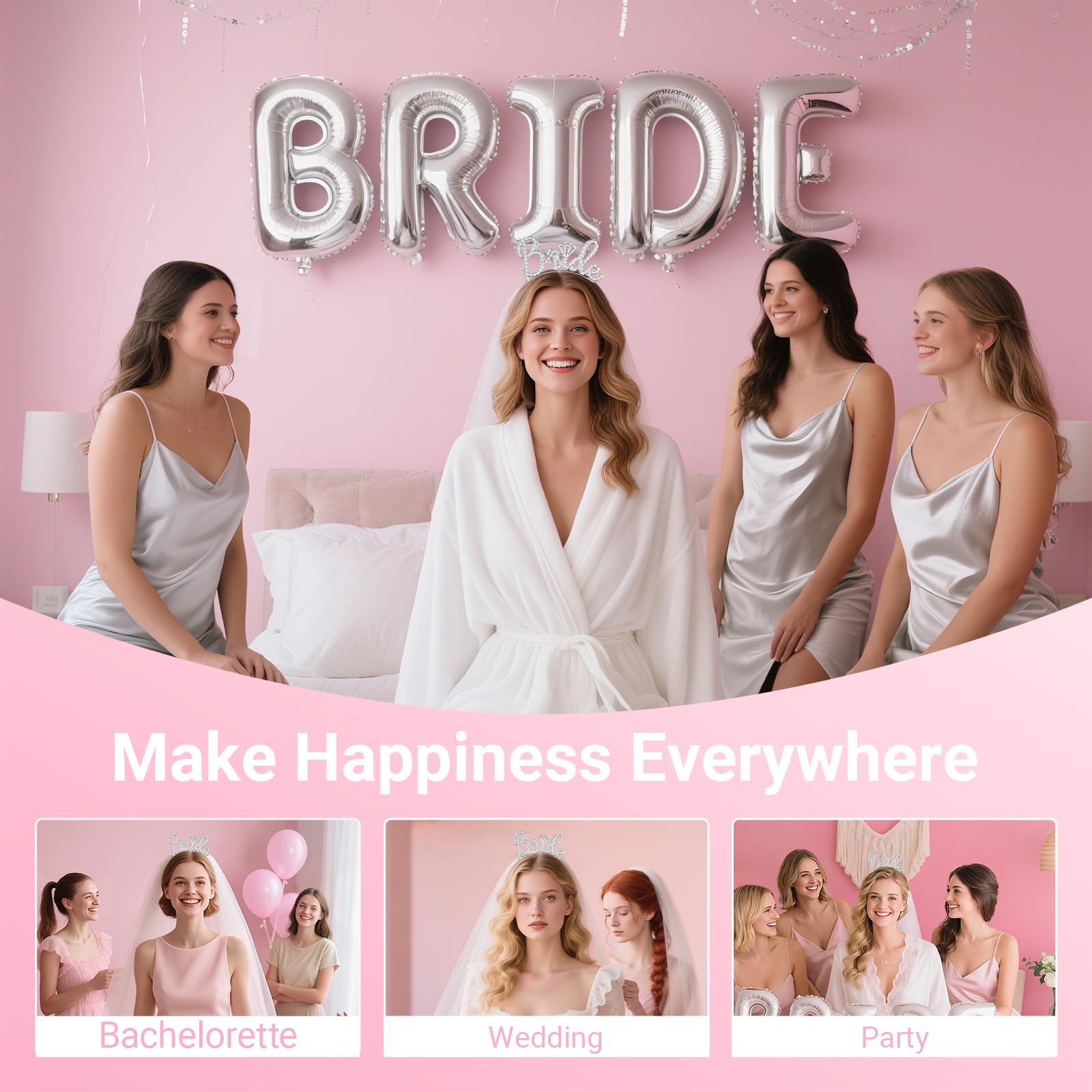 Papoopy conjunto novia 3 piezas, solución coordinada para la celebración