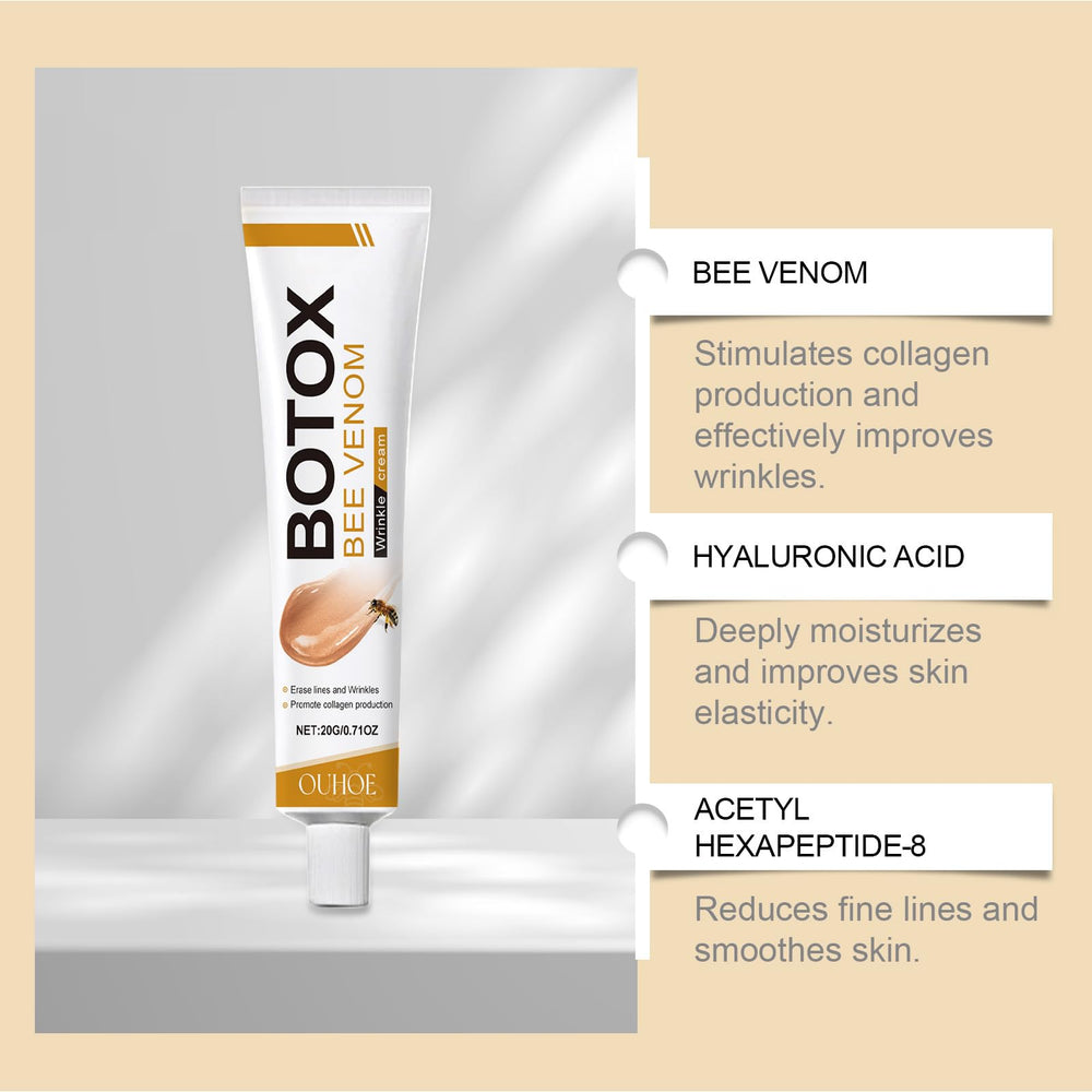 PAQIMAN crema hidratante con veneno de abeja para piel suave