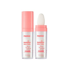 PAQIMAN iluminador en polvo para rostro con brillo suave y acabado natural