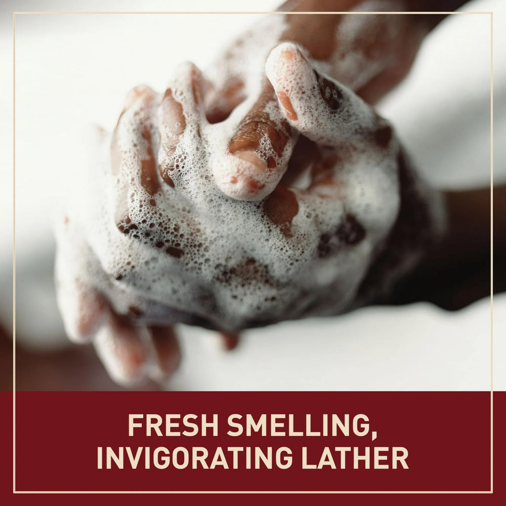 Paquete de cuatro barras Old Spice, aroma duradero para todo el día.