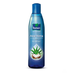 Parachute Advansed Aloe Vera Enriquecido Aceite Coco Cabello Envase Vertido: sensación ligera y sin grasa.