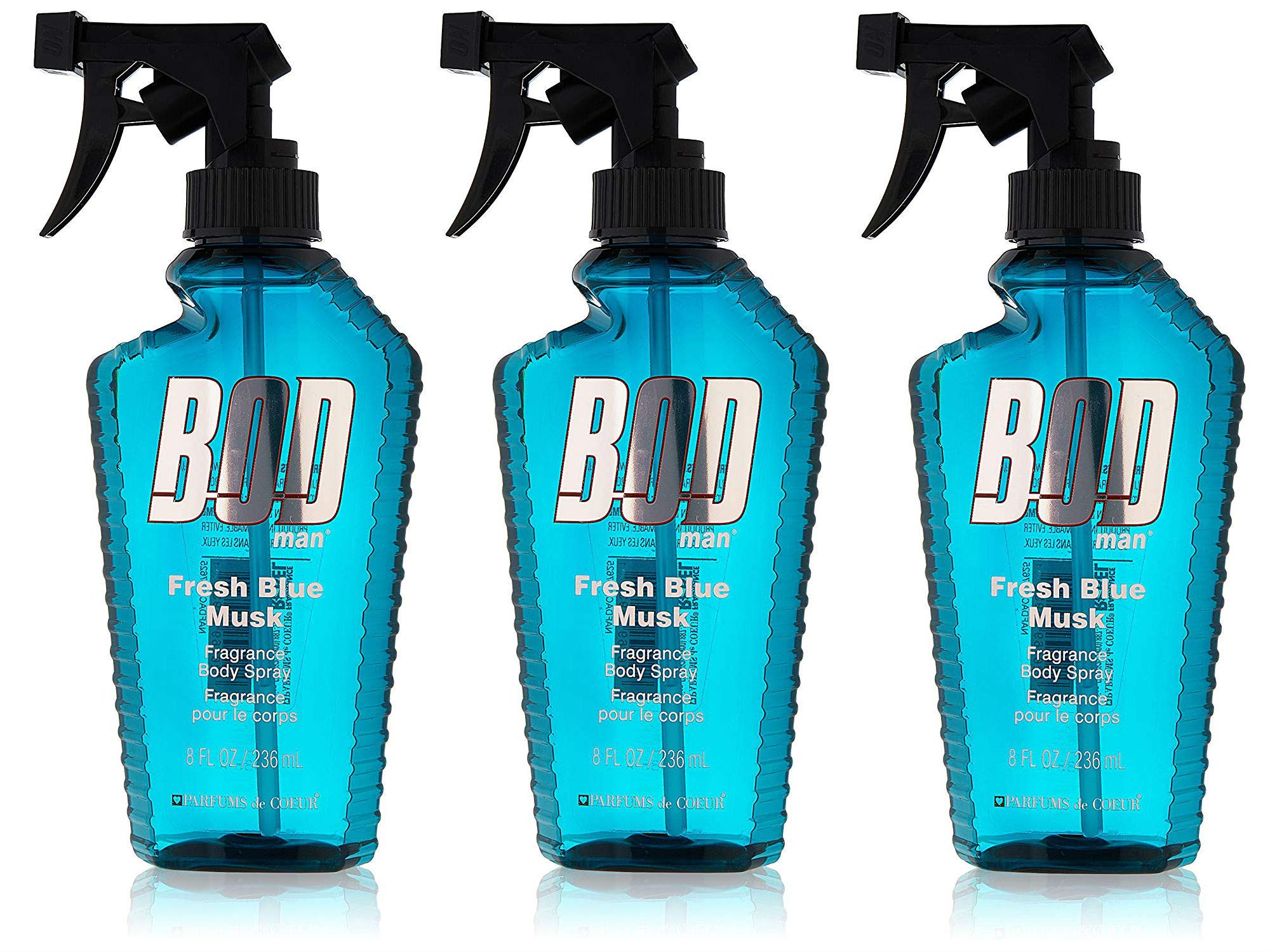 Parfums De Coeur BOD Hombre Musgo Azul, botella con aroma fresco para uso diario