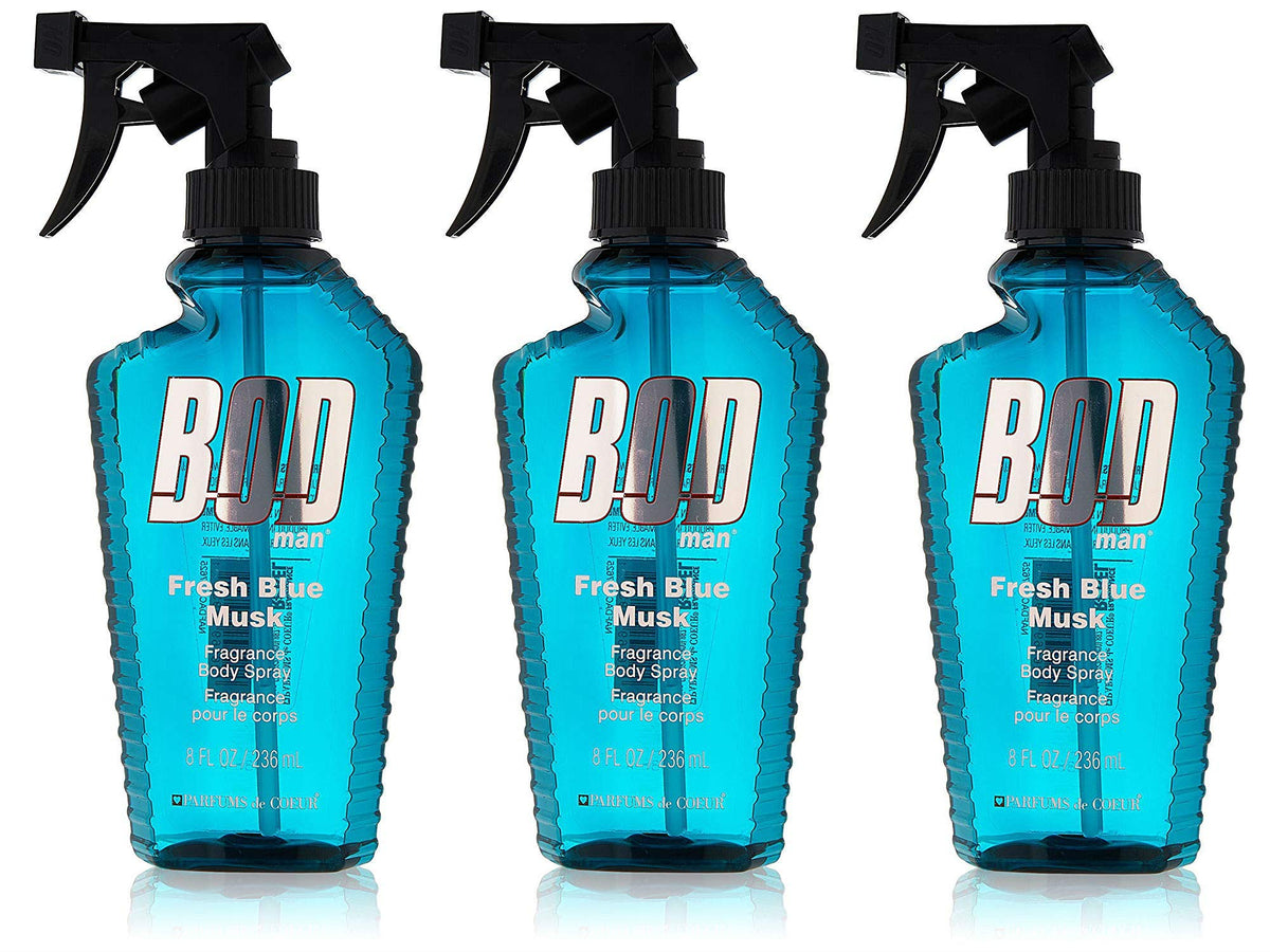 Parfums De Coeur BOD Hombre Musgo Azul, botella con aroma fresco para uso diario