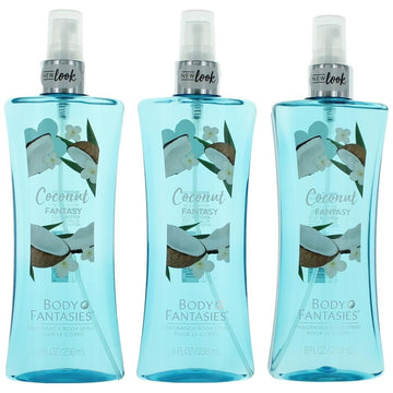 Parfums De Coeur Coconut Fantasy, frasco de perfume, aroma suave para uso diario.