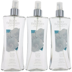 Parfums De Coeur Fresh White Musk, botella de 8 oz, aroma fresco para todo el día.
