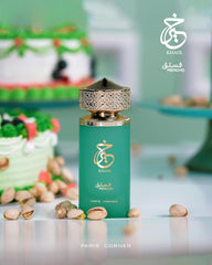 Paris Corner Pistachio Khair bottle side view for versatility