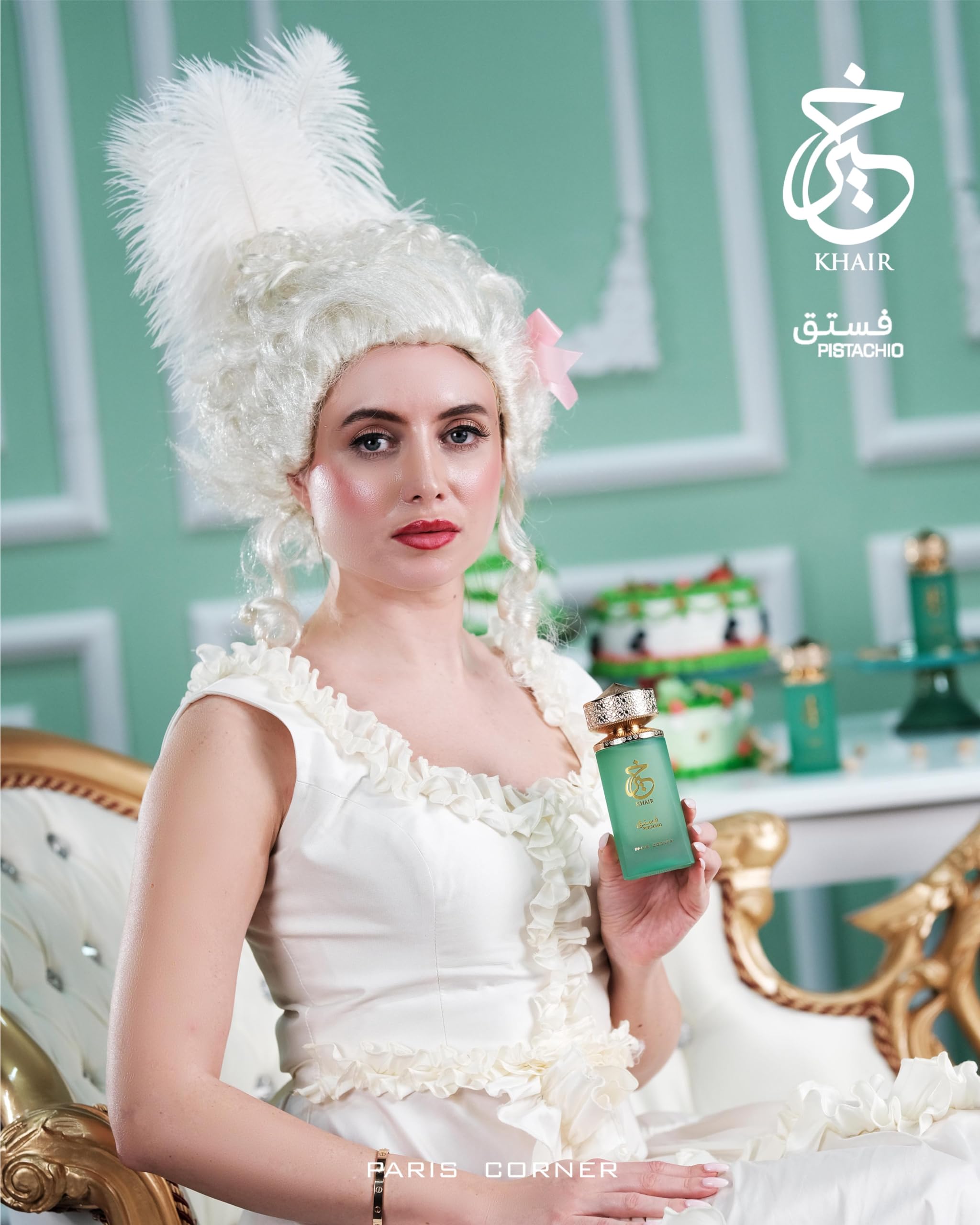 Paris Corner Pistachio Khair ideal for day-to-night looks