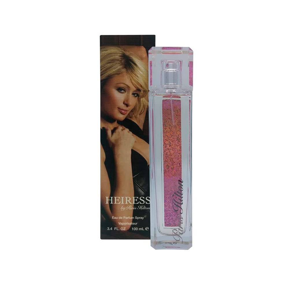 Heiress de Paris Hilton, frasco vertido: aroma elegante para uso diario.