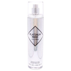 Paris Hilton Platinum Rush, frasco vertido, ideal para empezar tu ritual diario.