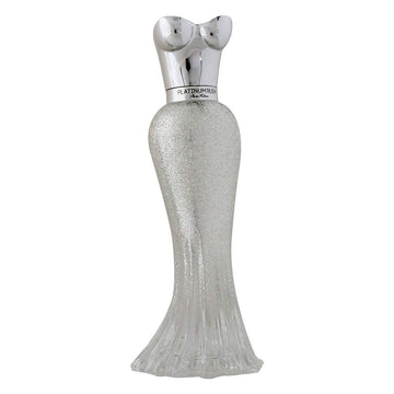 Presentación elegante de Paris Hilton Platinum Rush para mujer, ideal como regalo