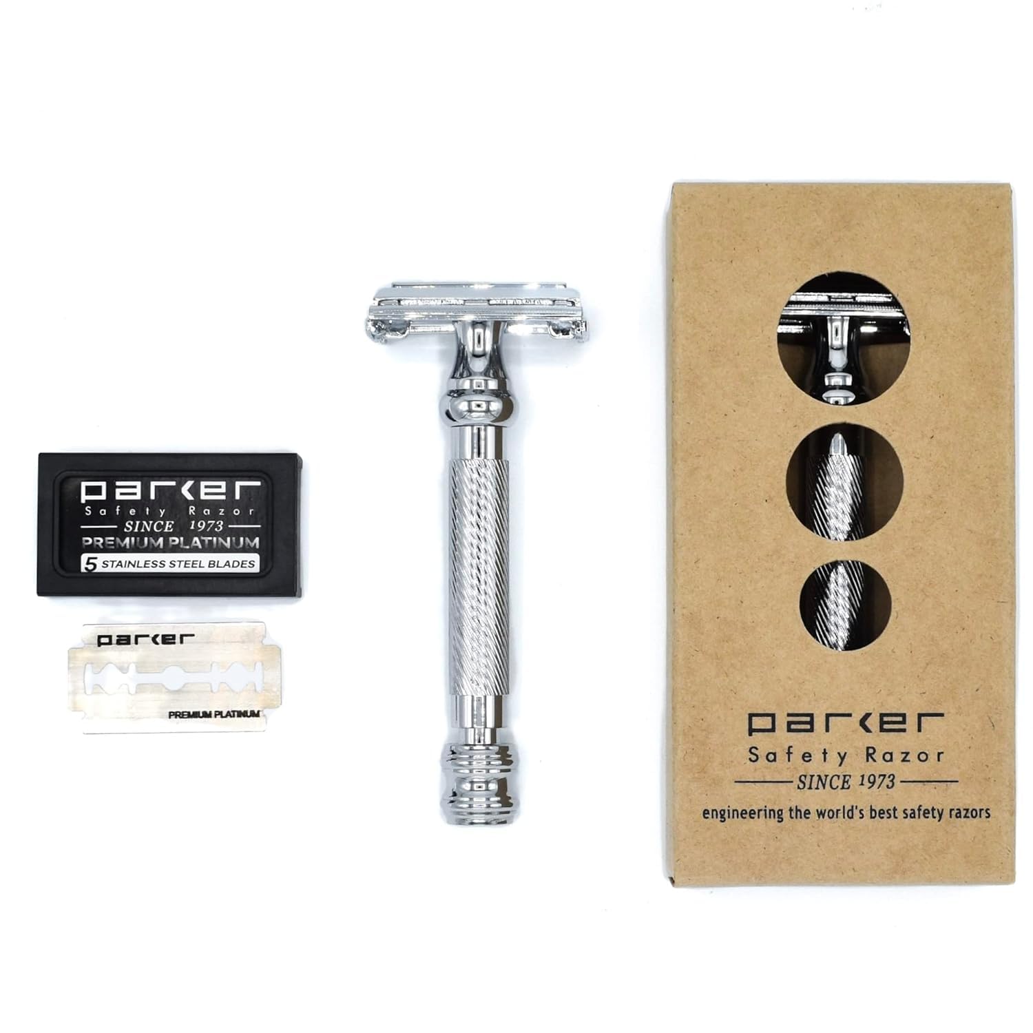 Design classique de barbier reflétant l’élégance Parker 99R